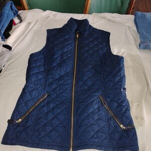 Tommy Hilfiger Dark Blue Quilted Vest